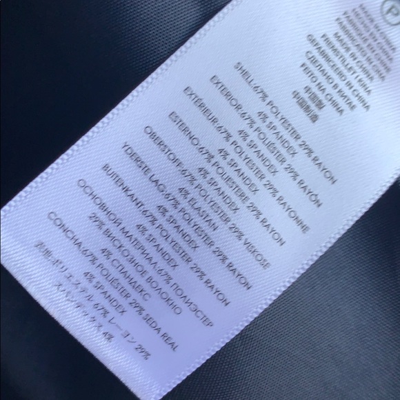 New! Michael Kors Blazer Jacket Navy Blue Size 2 - Picture 7 of 7